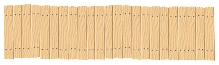 Wooden Bannerのイラスト素材