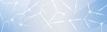 Cracked Glassのイラスト素材