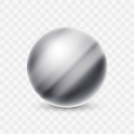 Abstract Vector Metal Sphere Ball Icon Logoのイラスト素材