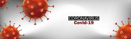 Virus Strain Model of Novel Coronavirusのイラスト素材