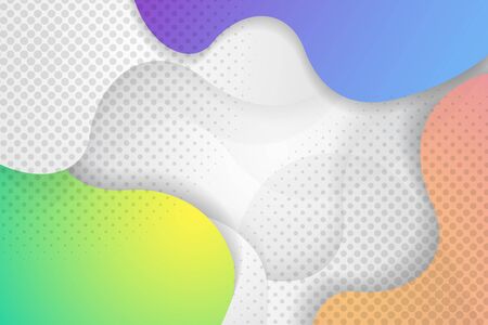 Modern Elegant Halftone designのイラスト素材