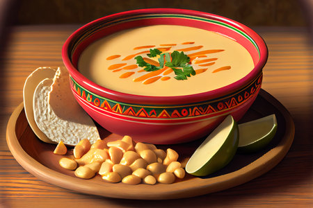 Special Mexican Choriqueso food Ai generativeの素材