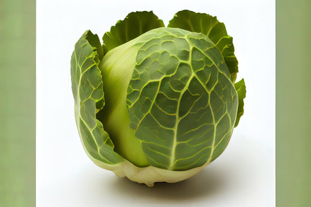 Vegetarian One natural Brussels Sprouts Ai generativeの素材
