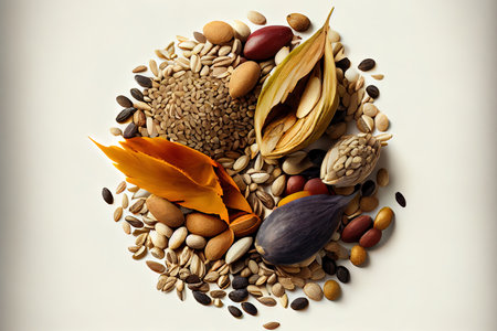 Delicious Healthy Seeds Mix Ai generativeの素材