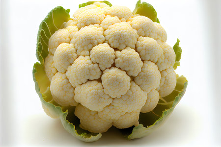 Vegetarian One natural Cauliflower Ai generativeの素材