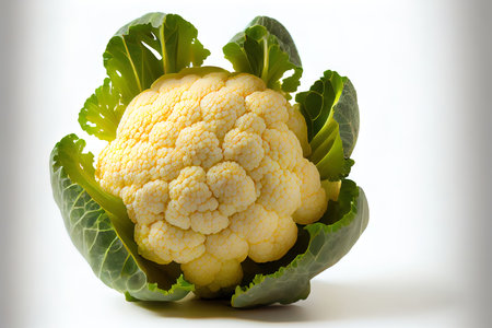 Vegetarian One natural Cauliflower Ai generativeの素材