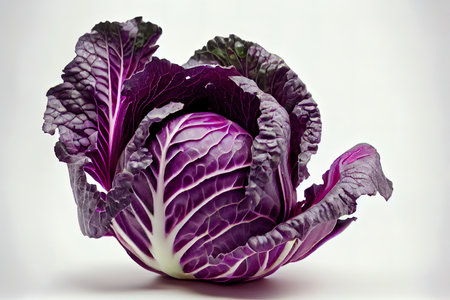 Healthy One natural Purple Cabbage Ai generativeの素材