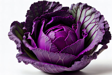 Healthy One natural Purple Cabbage Ai generativeの素材