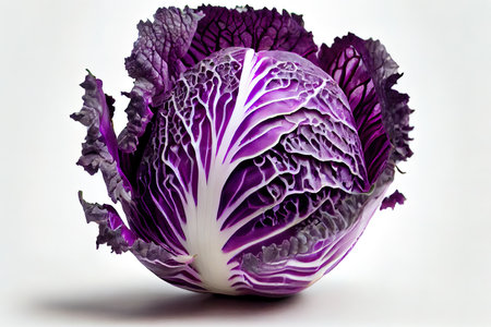Healthy One natural Purple Cabbage Ai generativeの素材