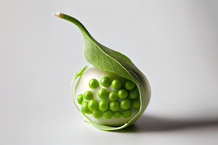 Nutritious One natural Peas Ai generativeの素材