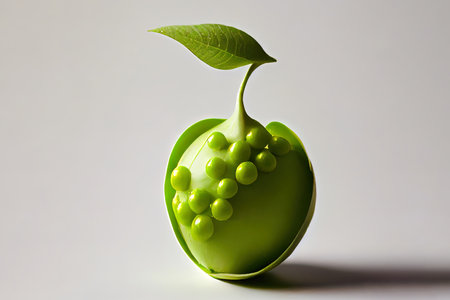 Nutritious One natural Peas Ai generativeの素材
