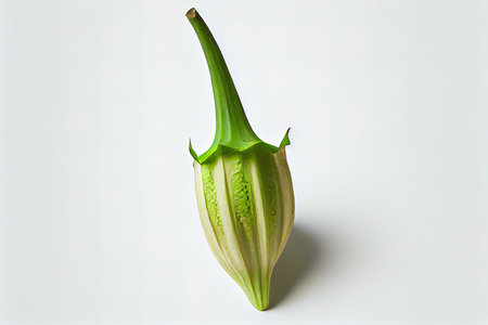 Fresh One natural Okra Ai generativeの素材