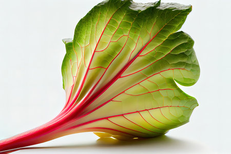 Fresh One natural Rhubarb Ai generativeの素材