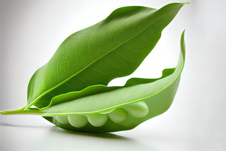 Original One natural Snow Peas Ai generativeの素材