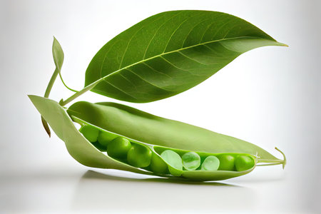 Fresh One natural Snow Peas Ai generativeの素材