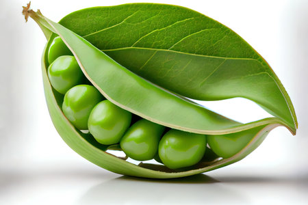 Nutritious One natural Snap Sugar Peas Ai generativeの素材