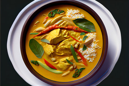 Special Thai Kaeng Kari Ai generativeの素材