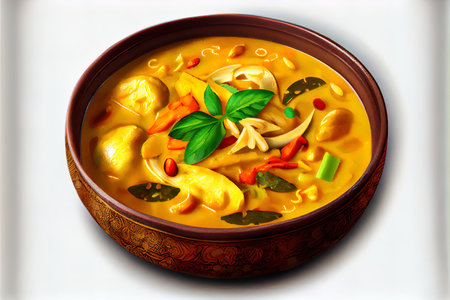 Thai Kaeng Kari Ai generativeの素材