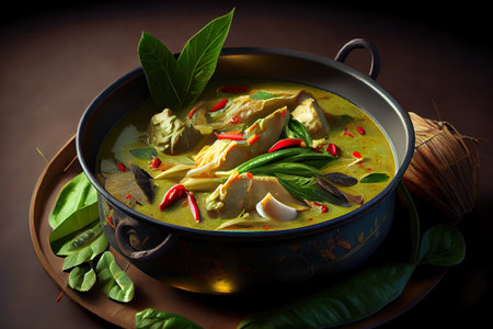 Thai Kaeng Khiao Wan Ai generativeの素材