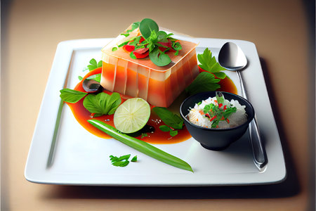 Thai Pla Plao food Ai generativeの素材