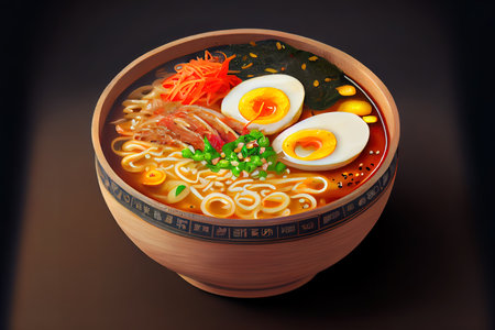 Japanese Donburi food Ai generativeの素材