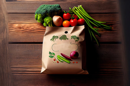 Energetic Healthy food vegetables Eco Ai generated imageの素材