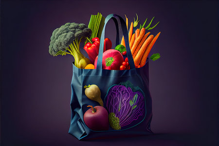 Zero waste lifestyle Plastic free Eco Envirommental things Ai generated imageの素材