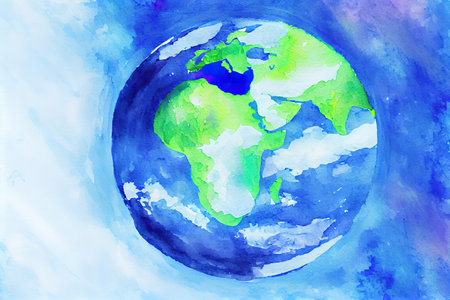 suitable for your earth day celebration background designs. Generative Aiの素材