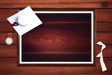 Free space for design mock up, Oil painting effect. Generative Aiの素材