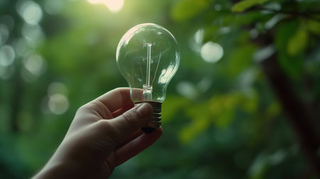 solar and natural energy Saving energy is helping both ourselves and the planet. Generative Aiの素材