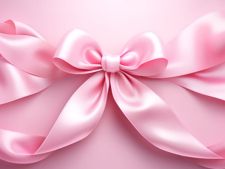 Realistic ribbon world cancer day backgroundの素材