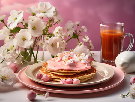 Mother's day concept with copy spaceの素材