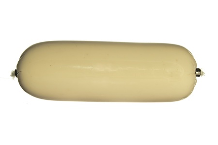 Fish loaf on white backgroundの写真素材