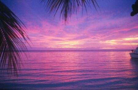Jamaican Sunsetの写真素材