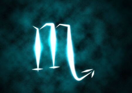 Scorpio zodiac signの写真素材