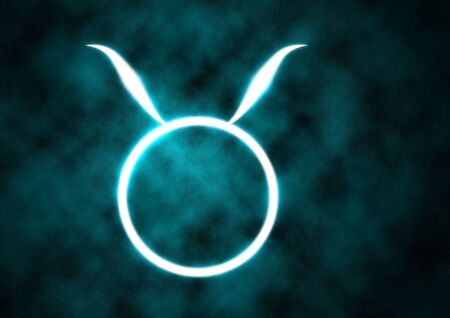 Taurus zodiac signの写真素材