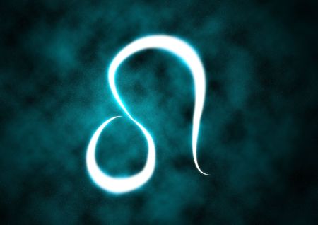 Leo zodiac signの写真素材