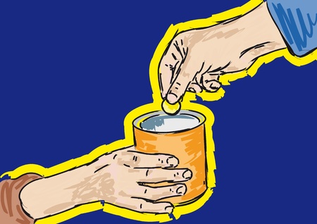 charityのイラスト素材