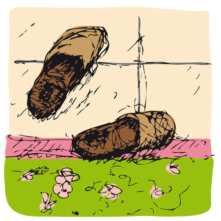 Slippersのイラスト素材