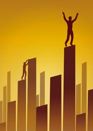 Skyline businessのイラスト素材