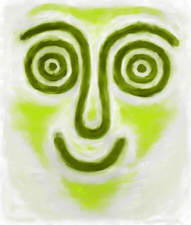 hypnotic faceの写真素材