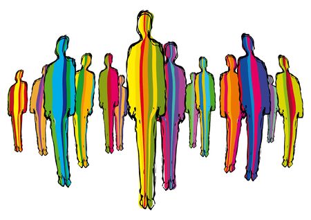 peopleのイラスト素材