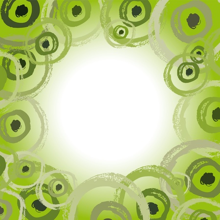 background with circlesのイラスト素材