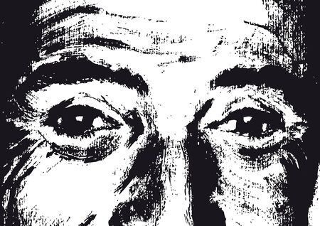 watchingのイラスト素材