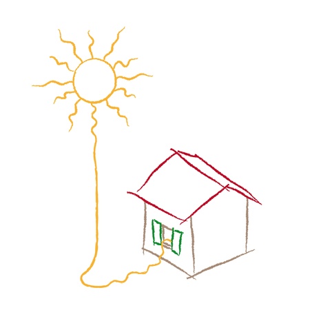 solar energyのイラスト素材