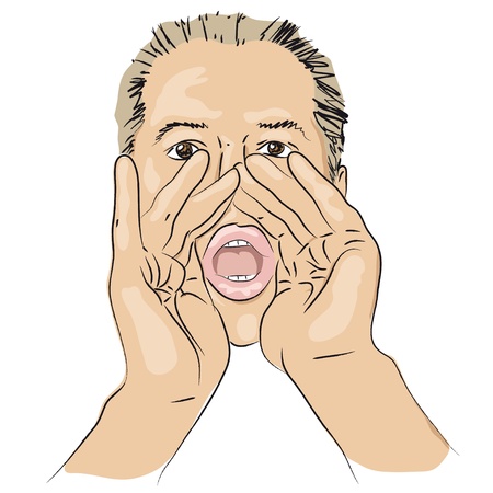 Screamのイラスト素材