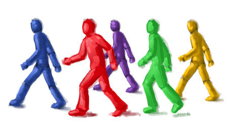 group of peopleの写真素材