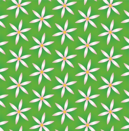 pattern with flowersのイラスト素材