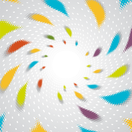 colored dropsのイラスト素材