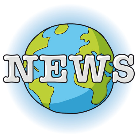 world newsのイラスト素材